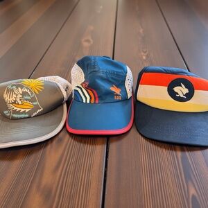 Lot of 3 rabbit running hats - BOCO